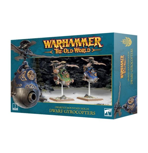 Games Workshop Warhammer: The Old World   Dwarfen Mountain Holds: Gyrocopters & Gyrobombers - 99122705007 - 5011921206834