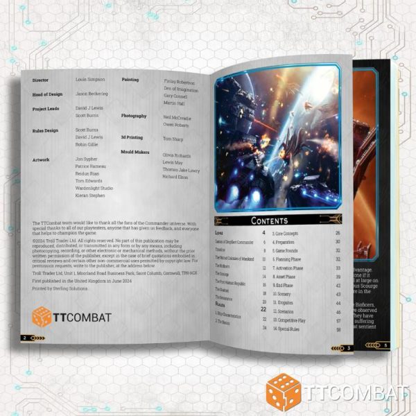 TTCombat Dropfleet Commander   Dropfleet Commander Rulebook - TTDFK-ACC-021 - 5061024723417