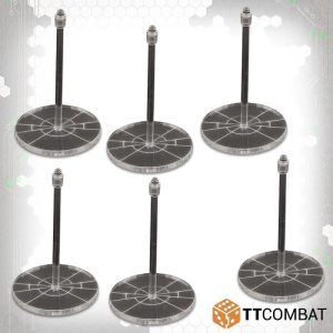 TTCombat Dropfleet Commander   Dropfleet Commander Medium Clear Base Pack - TTDFR-ACC-011 -