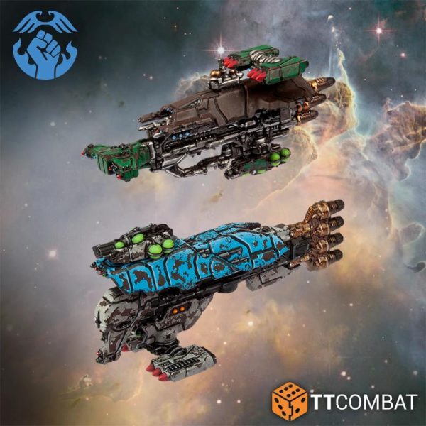 TTCombat Dropfleet Commander   Resistance Core Ships - TTDFX-RES-020 -