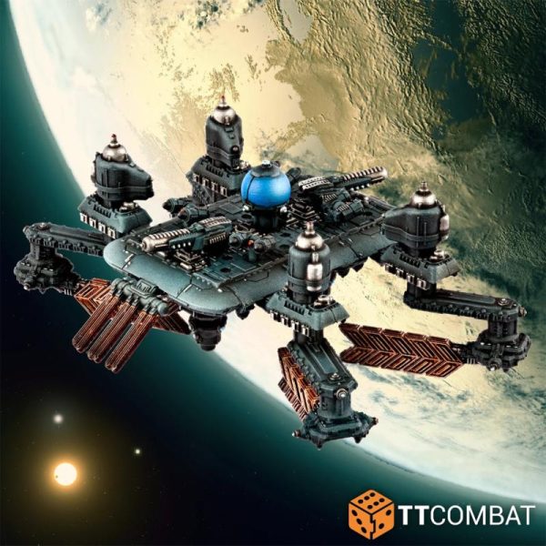 TTCombat Dropfleet Commander   Dropfleet Commander - Modular Space Stations - TTDFX-ACC-028 -