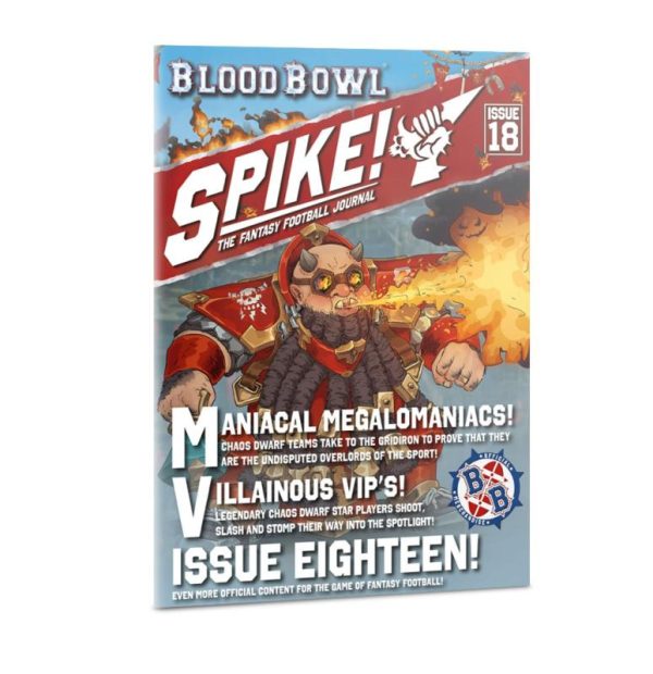 Games Workshop Blood Bowl   Blood Bowl: Spike! Journal 18 - 60040999031 - 9781837790258