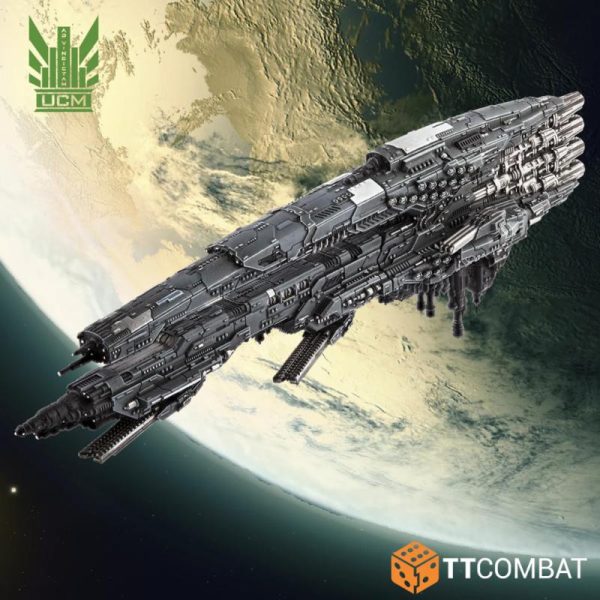 TTCombat Dropfleet Commander   UCM Battlecruisers - TTDFX-UCM-022 - 5061024723783