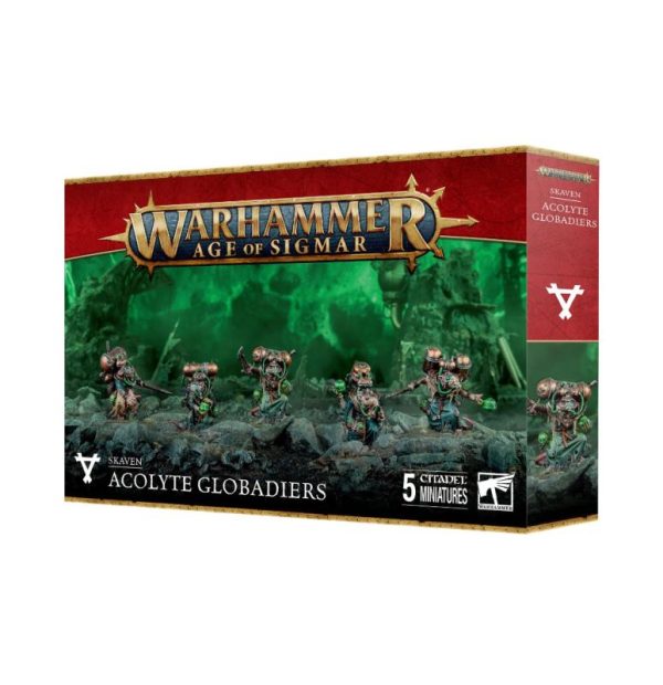 Games Workshop Age of Sigmar   Skaven: Acolyte Globadiers - 99120206046 - 5011921219049