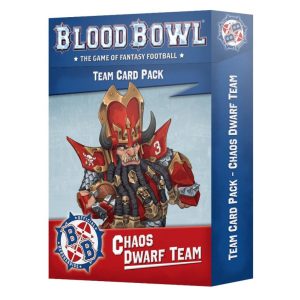 Games Workshop Blood Bowl   Blood Bowl: Chaos Dwarf Cards - 60050911001 - 5011921233670