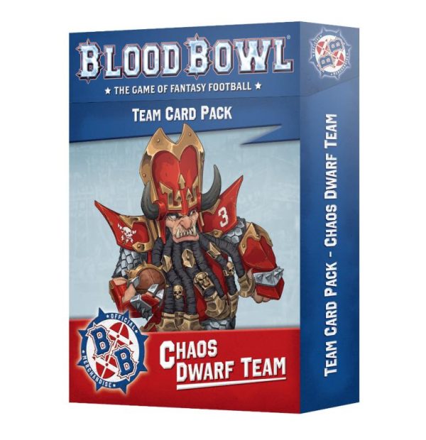 Games Workshop Blood Bowl   Blood Bowl: Chaos Dwarf Cards - 60050911001 - 5011921233670