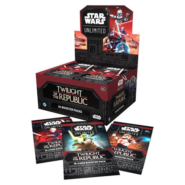 Fantasy Flight Games Star Wars: Unlimited   Star Wars: Unlimited Twilight of the Republic Booster Display - FFGSWH0302BOX -