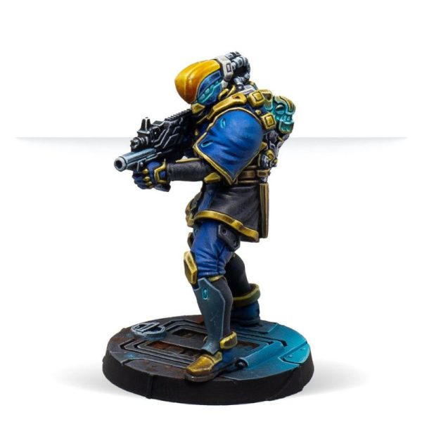 Corvus Belli Infinity   Raveneye Officer (Submachine Gun, E/Marat) - 282031-1108 - 8436607712442