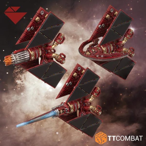 TTCombat Dropfleet Commander   Bioficers Light Ships - TTDFX-BIO-002 -