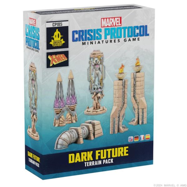 Atomic Mass Marvel Crisis Protocol   Marvel: Crisis Protocol - Dark Future Terrain Pack - AMGCP185 -