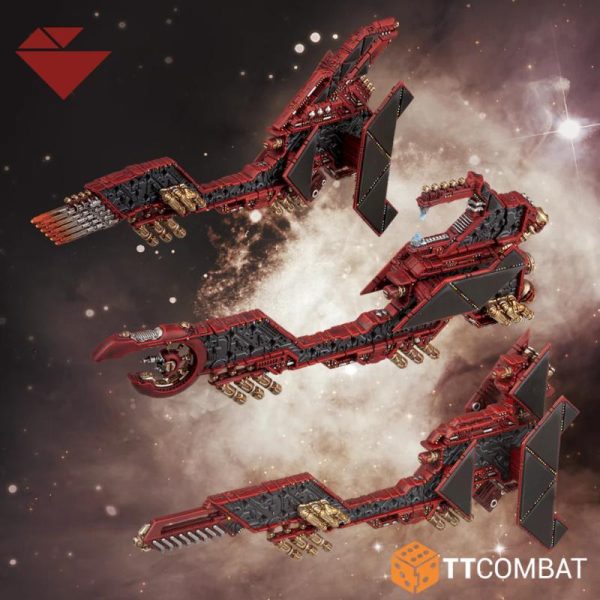 TTCombat Dropfleet Commander   Bioficers Core Ships - TTDFX-BIO-001 -