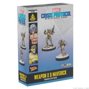 Atomic Mass Marvel Crisis Protocol   Marvel: Crisis Protocol - Weapon X & Maverick - AMGCP109 -