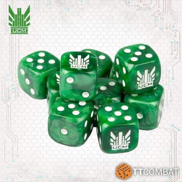 TTCombat Dropfleet Commander   UCM Dice - TTDZR-UCM-001 -