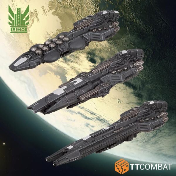 TTCombat Dropfleet Commander   UCM Core Ships - TTDFX-UCM-020 - 5061024723424