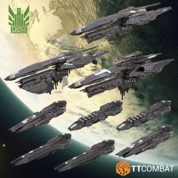 TTCombat Dropfleet Commander   Dropfleet Commander 2 Player Set - TTDFX-ACC-020 - 5061024723356