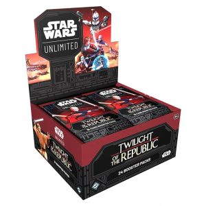 Fantasy Flight Games Star Wars: Unlimited   Star Wars: Unlimited Twilight of the Republic Booster Display - FFGSWH0302BOX -