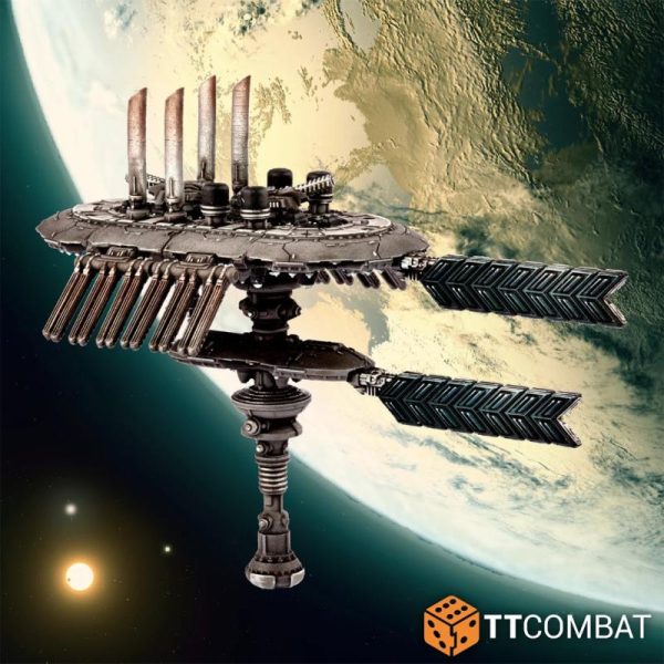 TTCombat Dropfleet Commander   Dropfleet Commander - Modular Space Stations - TTDFX-ACC-028 -