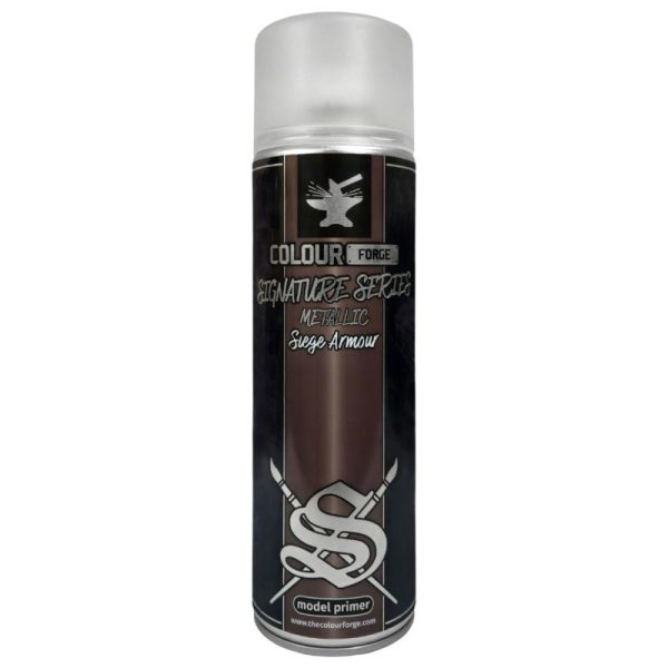 The Colour Forge    Colour Forge Spray: Signature Series - Siege Armour (500ml) - TCF-SPR-036 - 5060843104308