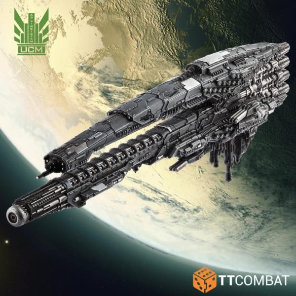 TTCombat Dropfleet Commander   UCM Battlecruisers - TTDFX-UCM-022 - 5061024723783