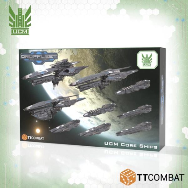 TTCombat Dropfleet Commander   UCM Core Ships - TTDFX-UCM-020 - 5061024723424