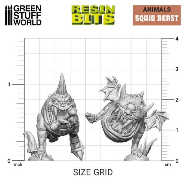 Green Stuff World    3D Printed Set - Squig beasts - 8435646524641ES - 8435646524641