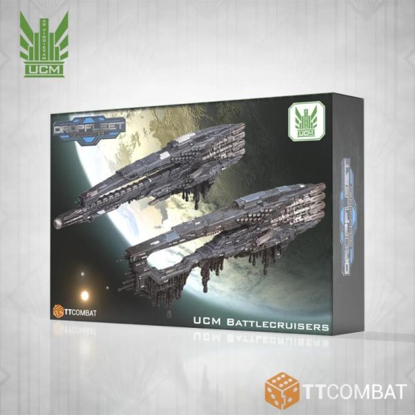 TTCombat Dropfleet Commander   UCM Battlecruisers - TTDFX-UCM-022 - 5061024723783