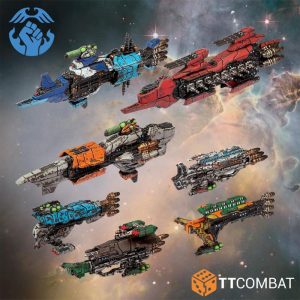 TTCombat Dropfleet Commander   Resistance Core Ships - TTDFX-RES-020 -