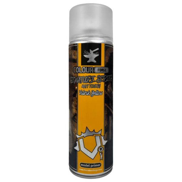 The Colour Forge    Colour Forge Spray: Signature Series - Valrak Yellow (500ml) - TCF-SPR-039 - 5060843104339