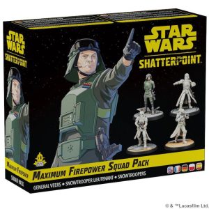 Atomic Mass Star Wars: Shatterpoint   Star Wars: Shatterpoint - Maximum Firepower Squad Pack - AMGSWP46 -