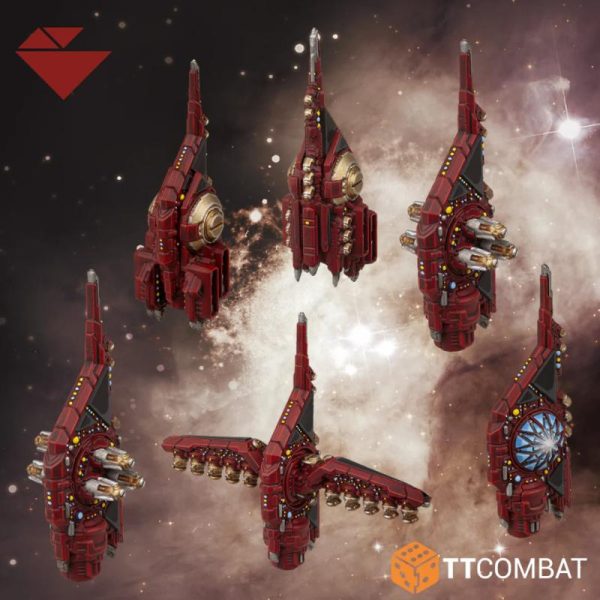 TTCombat Dropfleet Commander   Bioficers Core Ships - TTDFX-BIO-001 -