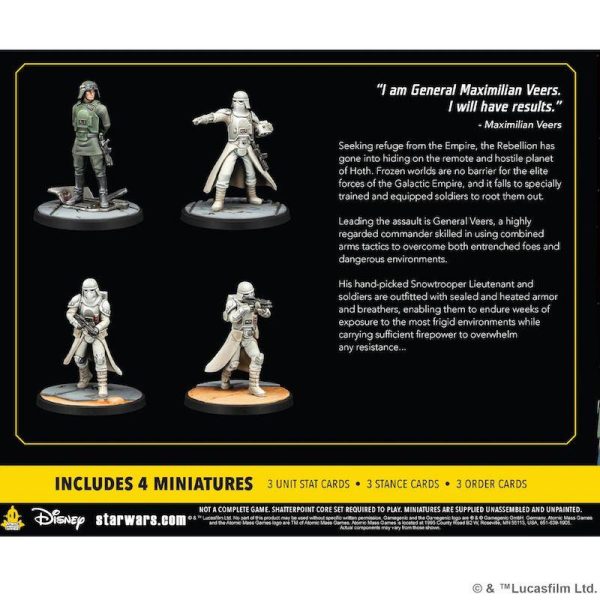 Atomic Mass Star Wars: Shatterpoint   Star Wars: Shatterpoint - Maximum Firepower Squad Pack - AMGSWP46 -