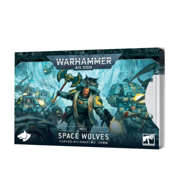 Games Workshop Warhammer 40,000   Warhammer 40,000 Index Cards: Space Wolves - 60050101021 - 5011921209163