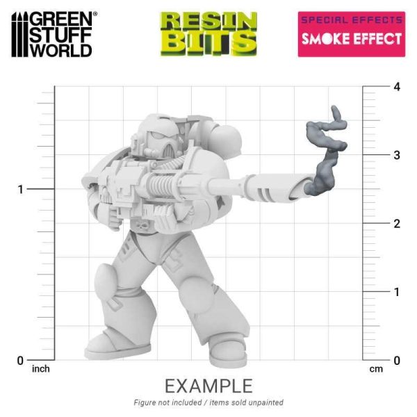 Green Stuff World    3D Printed Set - Smoke Effect - 8435646524146ES - 8435646524146