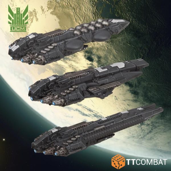 TTCombat Dropfleet Commander   UCM Core Ships - TTDFX-UCM-020 - 5061024723424