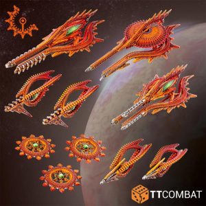 TTCombat Dropfleet Commander   Shaltari Core Ships - TTDFX-SHL-020 -