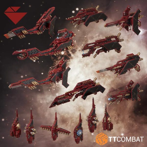 TTCombat Dropfleet Commander   Dropfleet Commander 2 Player Set - TTDFX-ACC-020 - 5061024723356