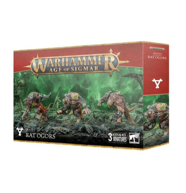 Games Workshop Age of Sigmar   Skaven: Rat Ogors - 99120206043 - 5011921219018