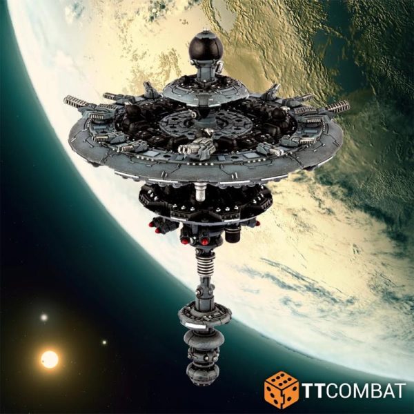 TTCombat Dropfleet Commander   Dropfleet Commander - Modular Space Stations - TTDFX-ACC-028 -