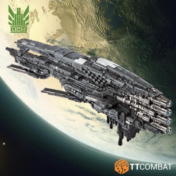 TTCombat Dropfleet Commander   UCM Battlecruisers - TTDFX-UCM-022 - 5061024723783