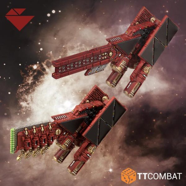 TTCombat Dropfleet Commander   Bioficers Light Ships - TTDFX-BIO-002 -