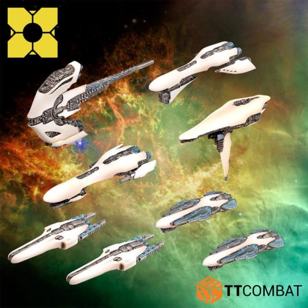 TTCombat Dropfleet Commander   PHR Light Ships - TTDFX-PHR-021 -