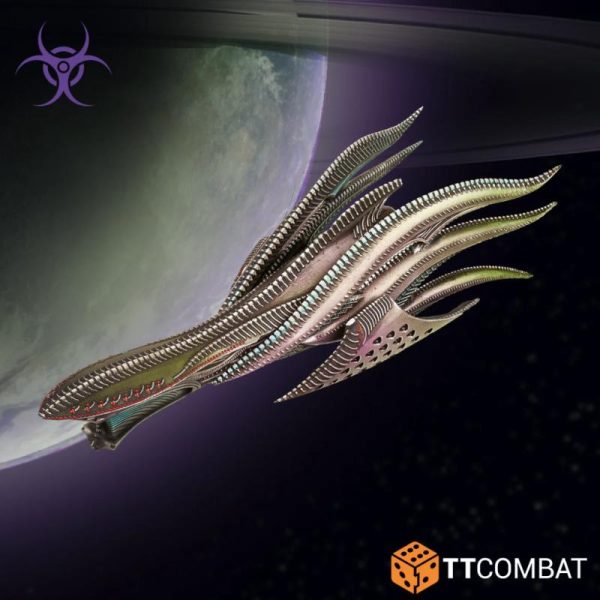 TTCombat Dropfleet Commander   Scourge Core Ships - TTDFX-SCG-020 -