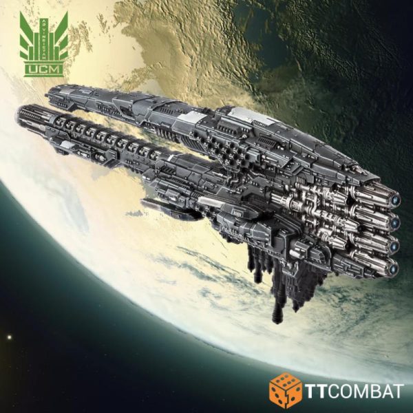 TTCombat Dropfleet Commander   UCM Battlecruisers - TTDFX-UCM-022 - 5061024723783