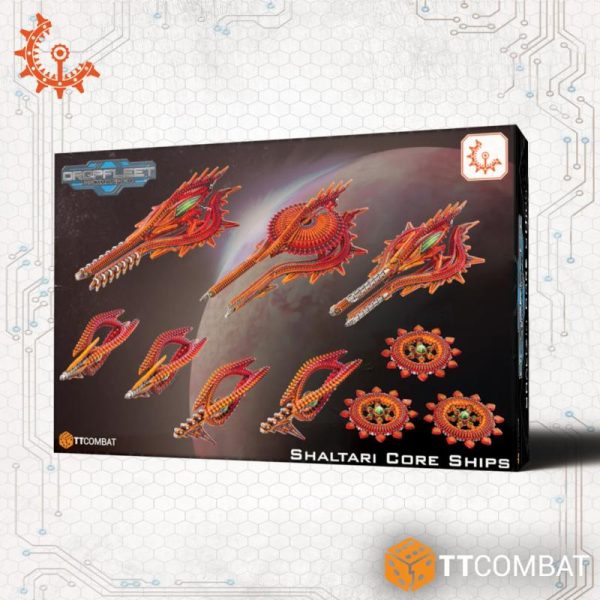 TTCombat Dropfleet Commander   Shaltari Core Ships - TTDFX-SHL-020 -