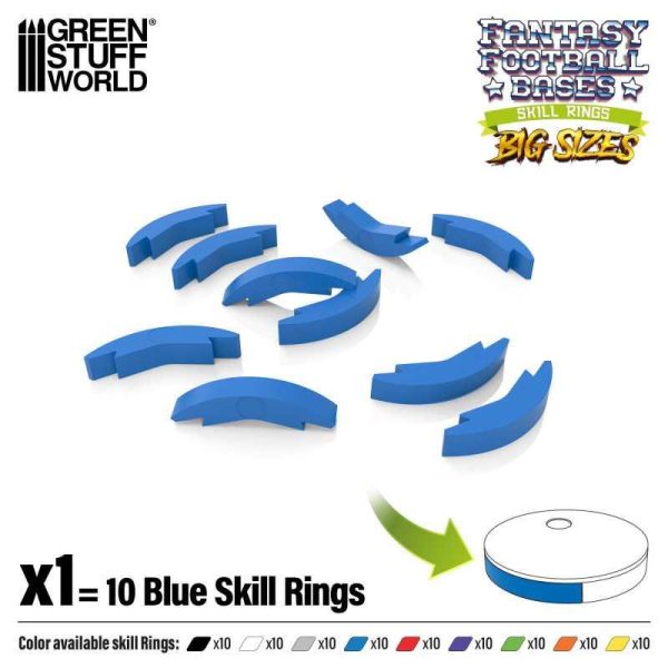 Green Stuff World    Skill Ring 40mm Blue - 8435646524061ES - 8435646524061