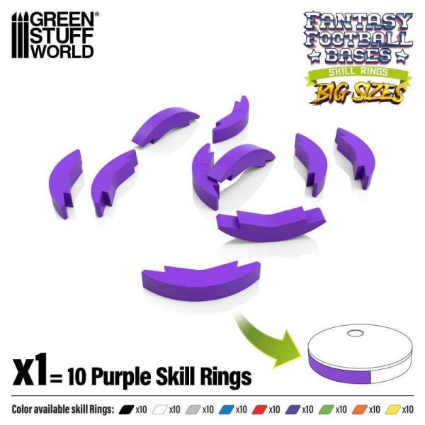 Green Stuff World    Skill Ring 40mm Purple - 8435646524122ES - 8435646524122