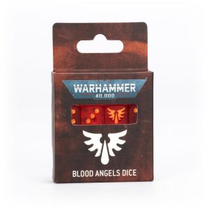 Games Workshop Warhammer 40,000   Warhammer 40000: Blood Angels Dice - 99220101039 - 5011921200511