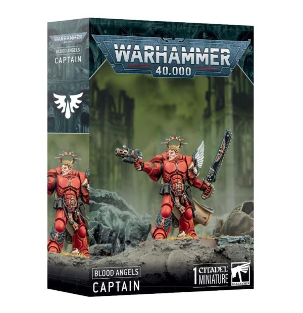 Games Workshop Warhammer 40,000   Blood Angels: Captain - 99120101416 - 5011921219421