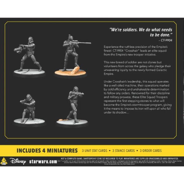 Atomic Mass Star Wars: Shatterpoint   Star Wars: Shatterpoint - Good Soldiers Follow Orders Squad Pack - AMGSWP36 - 841333126179