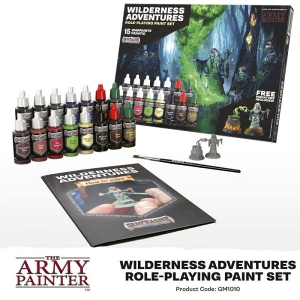 The Army Painter    GameMaster: Wilderness Adventures Paint Set - AP-GM1010 -